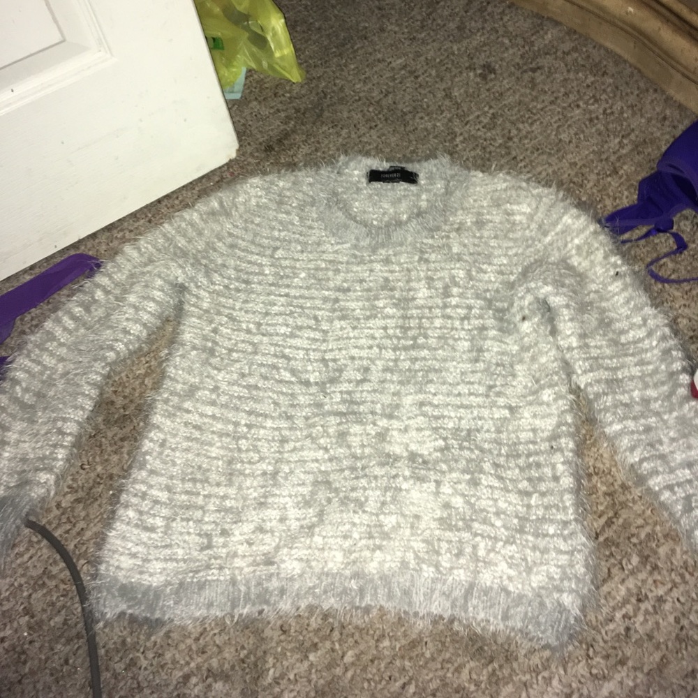 Fuzzy sweater