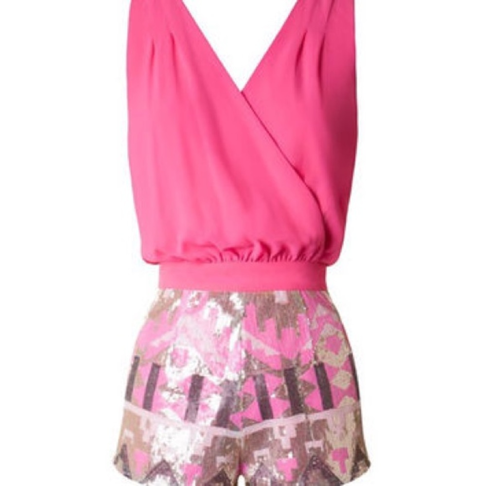 Sequin Romper M