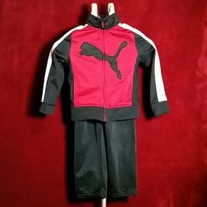 Boys Puma track suit- like new