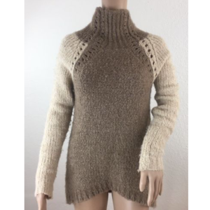 Rebecca Taylor Brown Wool Alpaca Sweater Sz Small