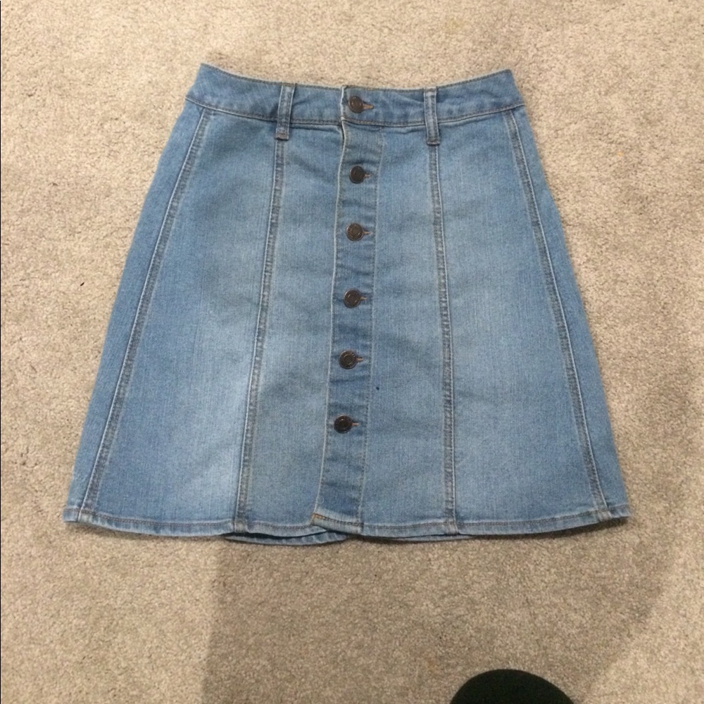 Jean skirt