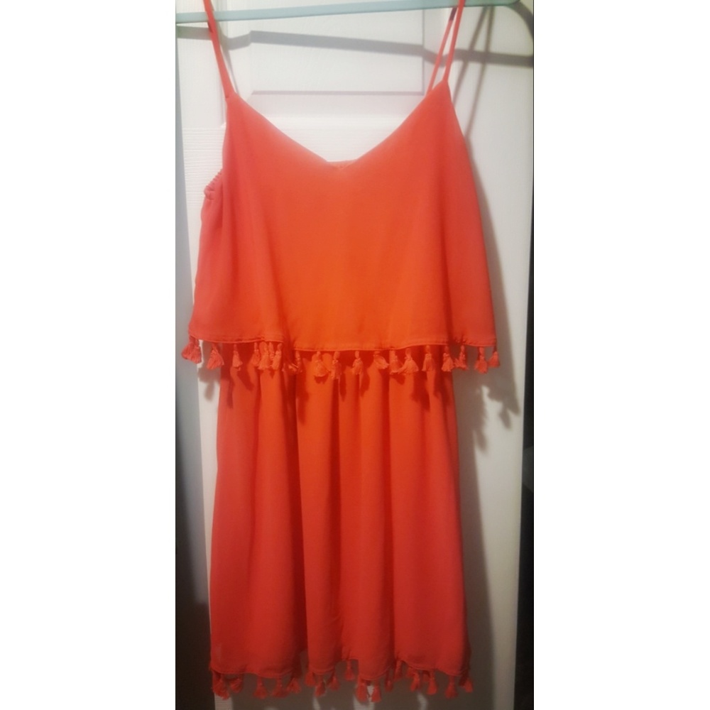 Xhilaration Tassel Dress NWT