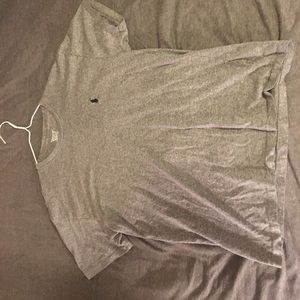 Heather Gray Short Sleeve Polo T-Shirt