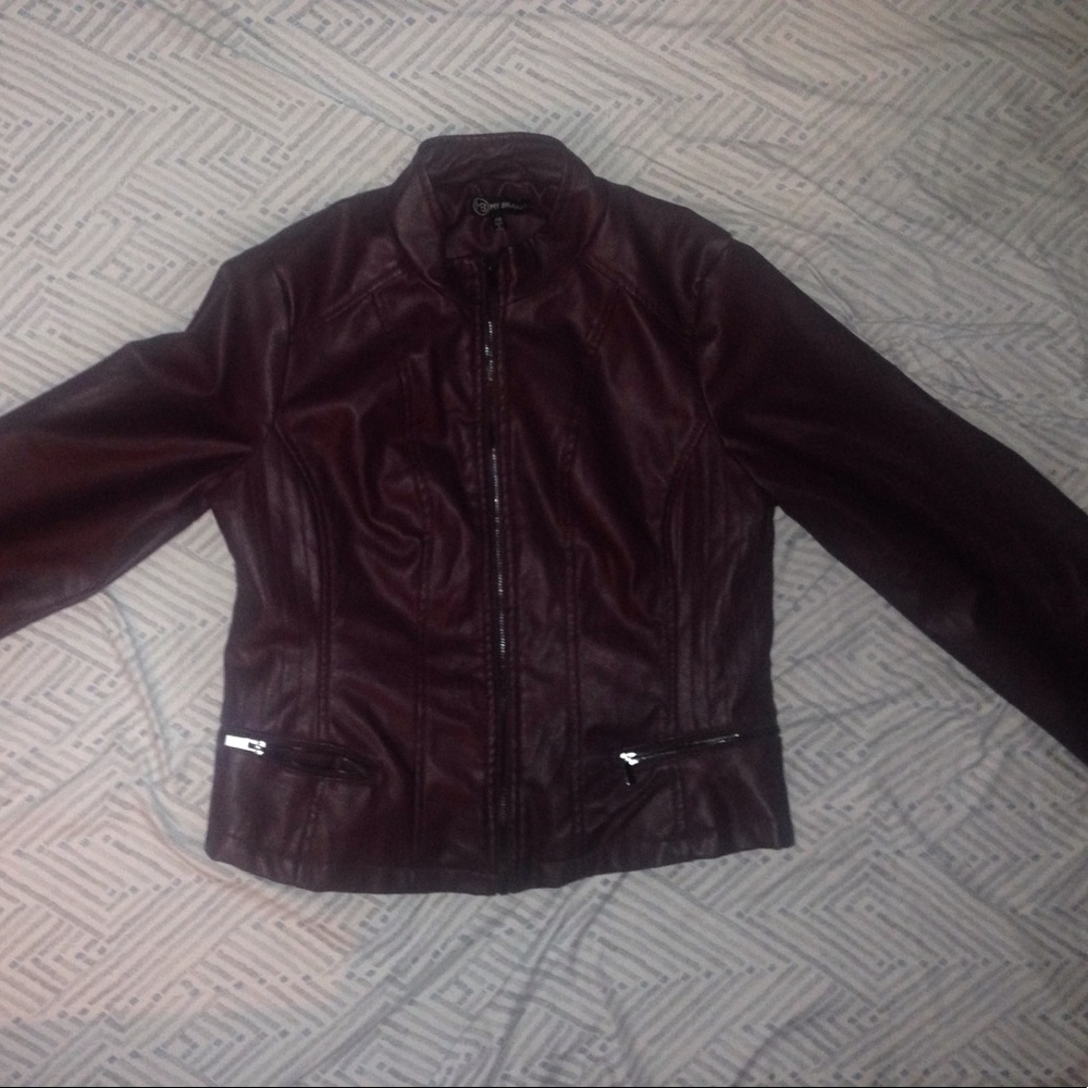 Faux Leather Jacket