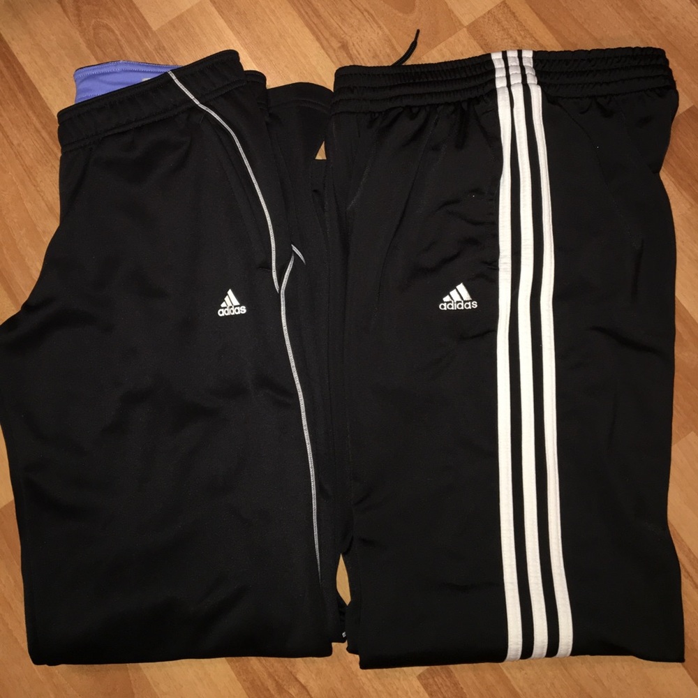 Adidas women's warm-ups (2 bundled)