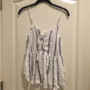 LA Hearts striped tank top from Pac Sun