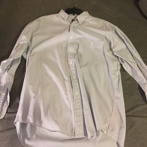 Long Sleeve Polo Button Down