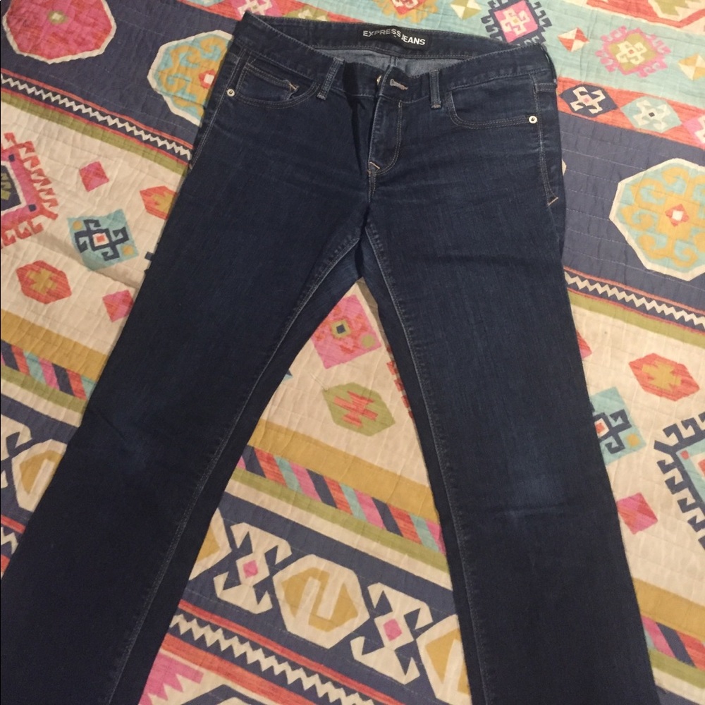 Express Stella Low Rise Skinny Jeans Sz 8L