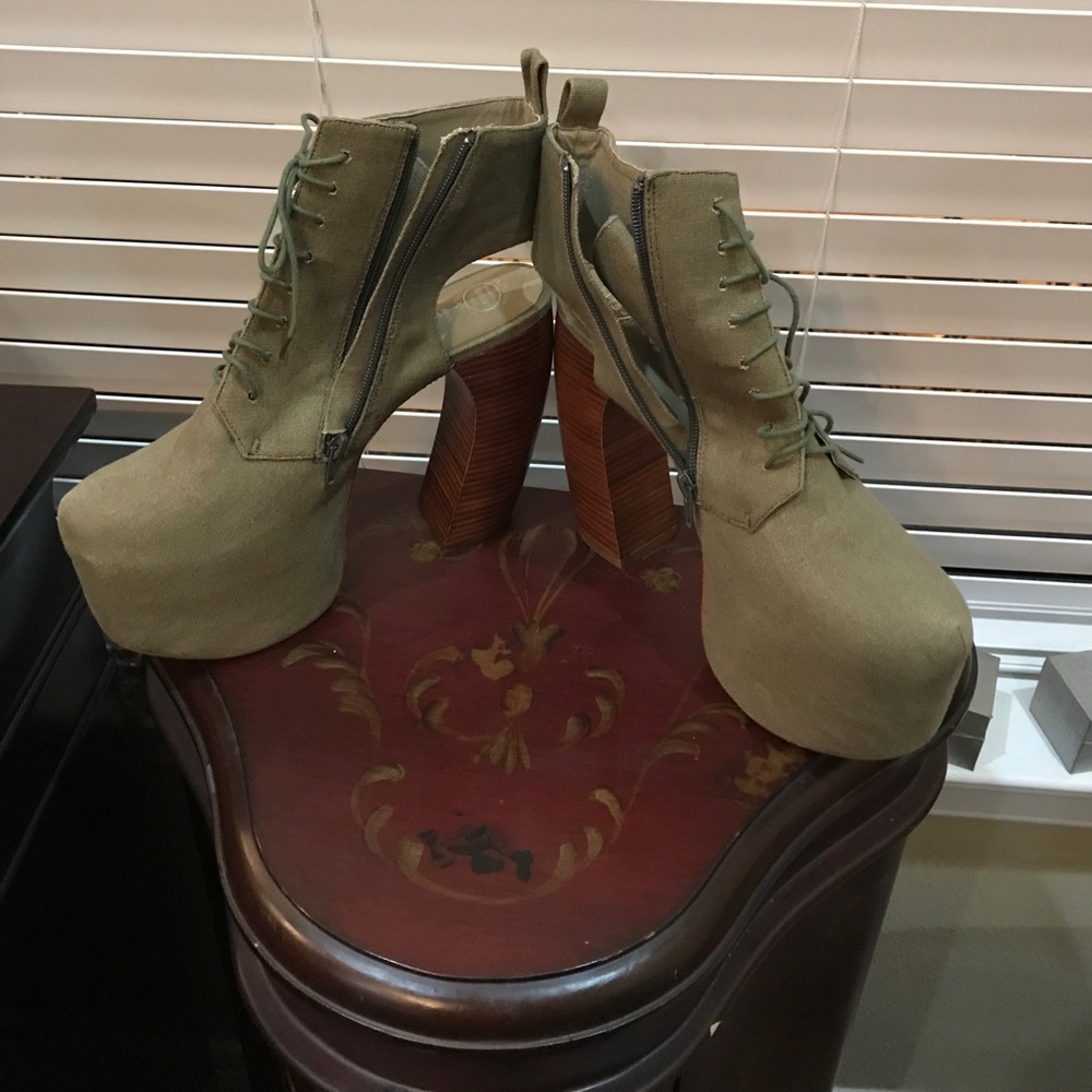 Olive Booties - image 2