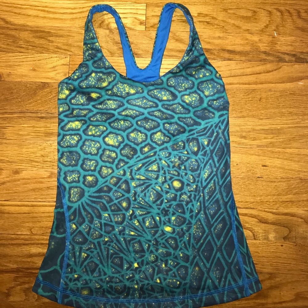 Anue athletic Tank Top built-in bra xs