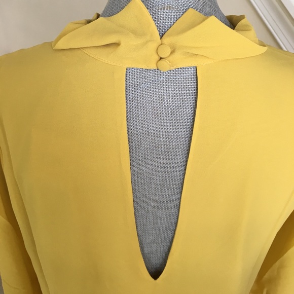 NWT Gorgeous Mustard Color Tunic Dress! - Picture 4 of 7