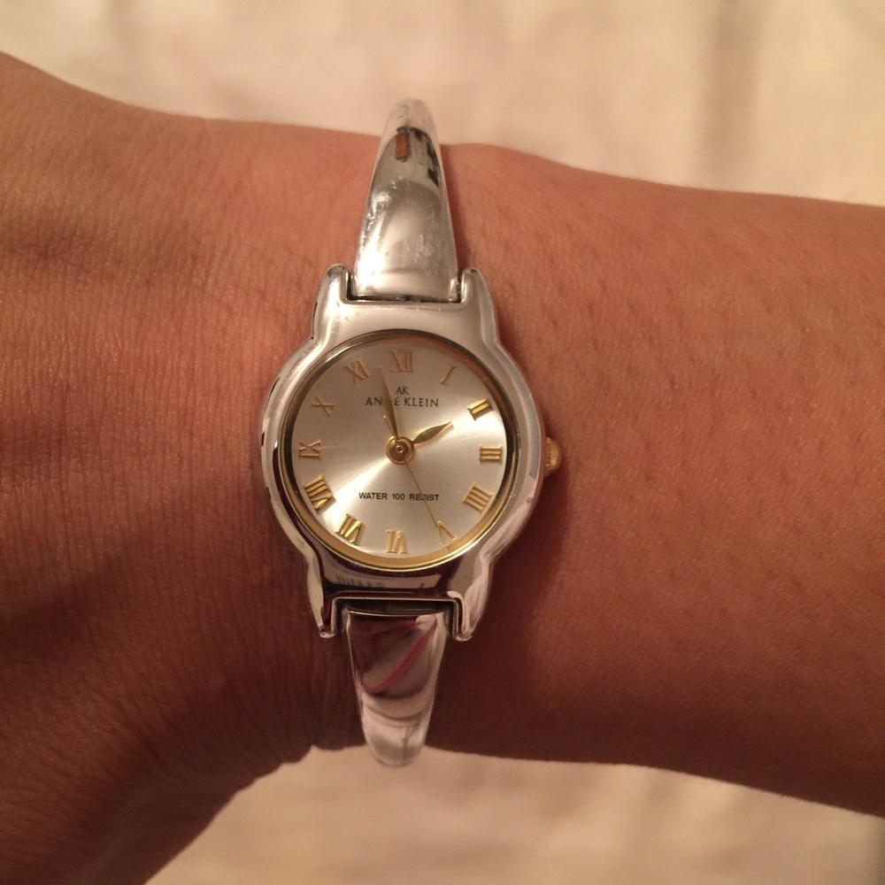 Anne Klein Silver Bracelet Watch