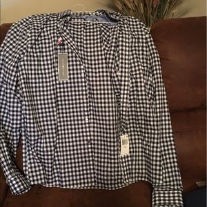 Tommy Hilfiger long sleeve shirt.