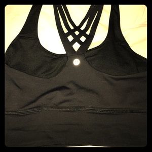 Lululemon size 8 sports bra mind over miles