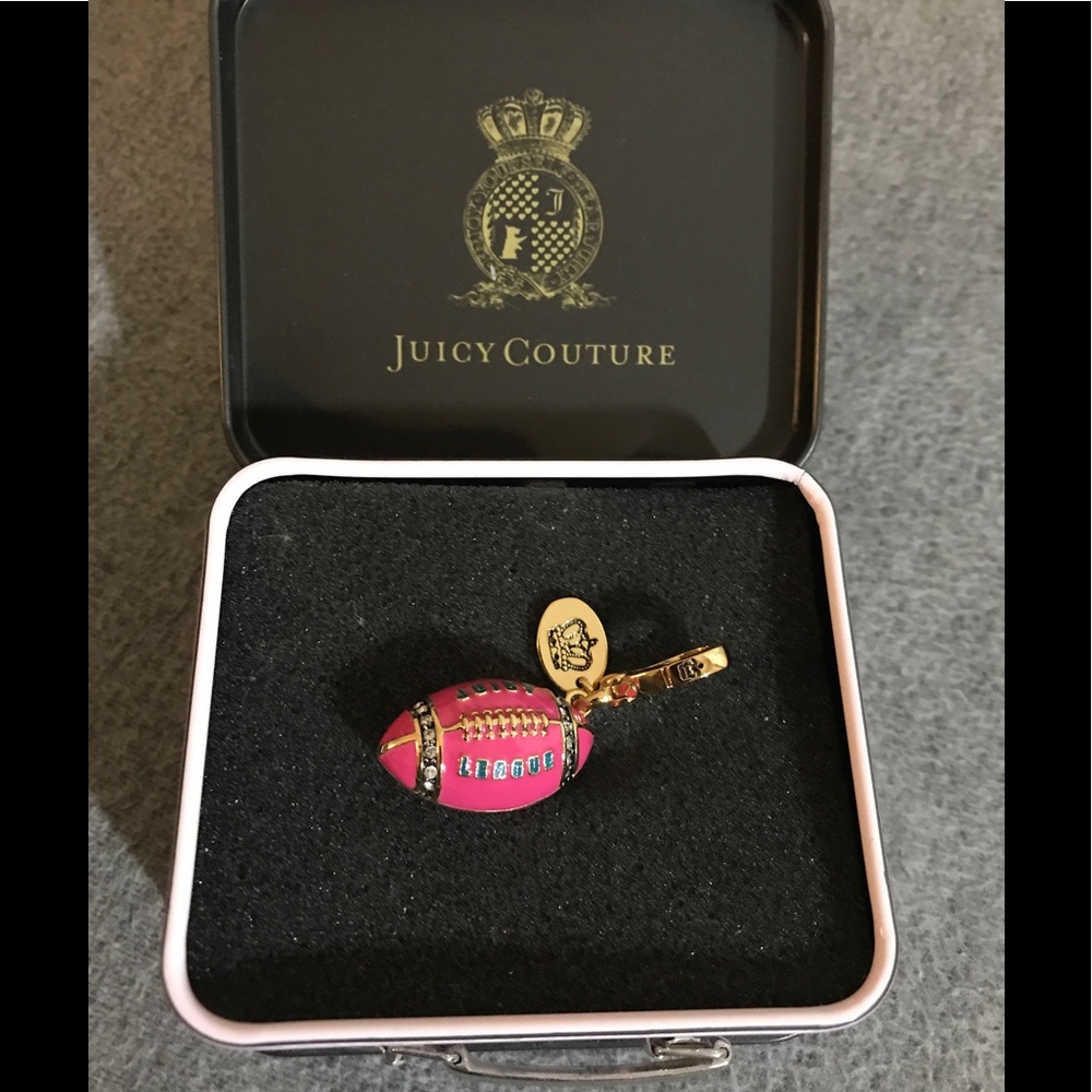 Juicy Couture 2011 Limited Ed. Pink Football Charm
