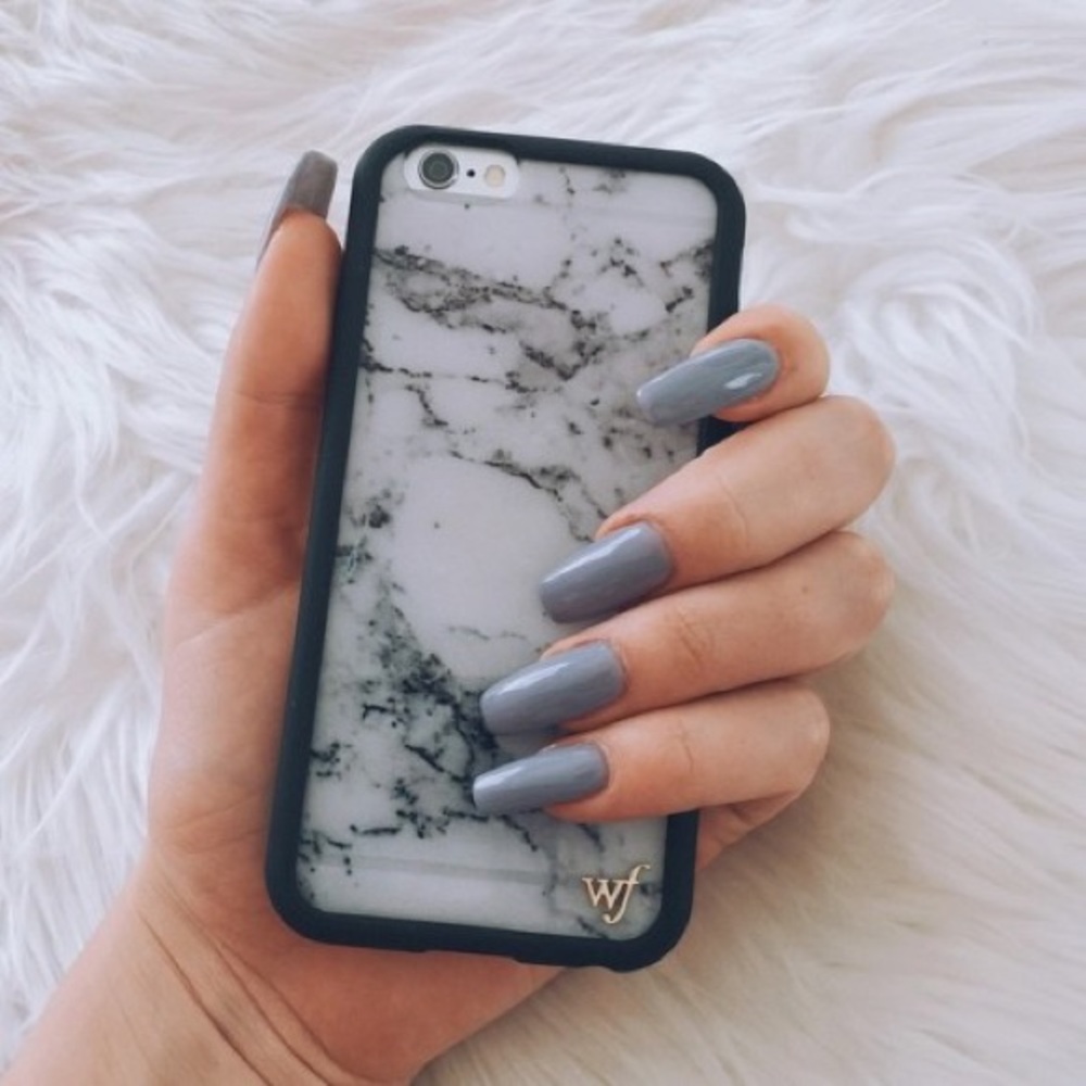 Wildflower iPhone 6 case marble