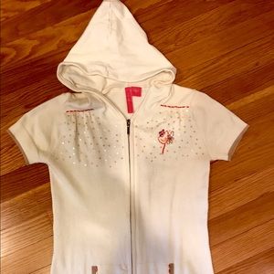 Anthropologie size S Charlotte zip-up sweater