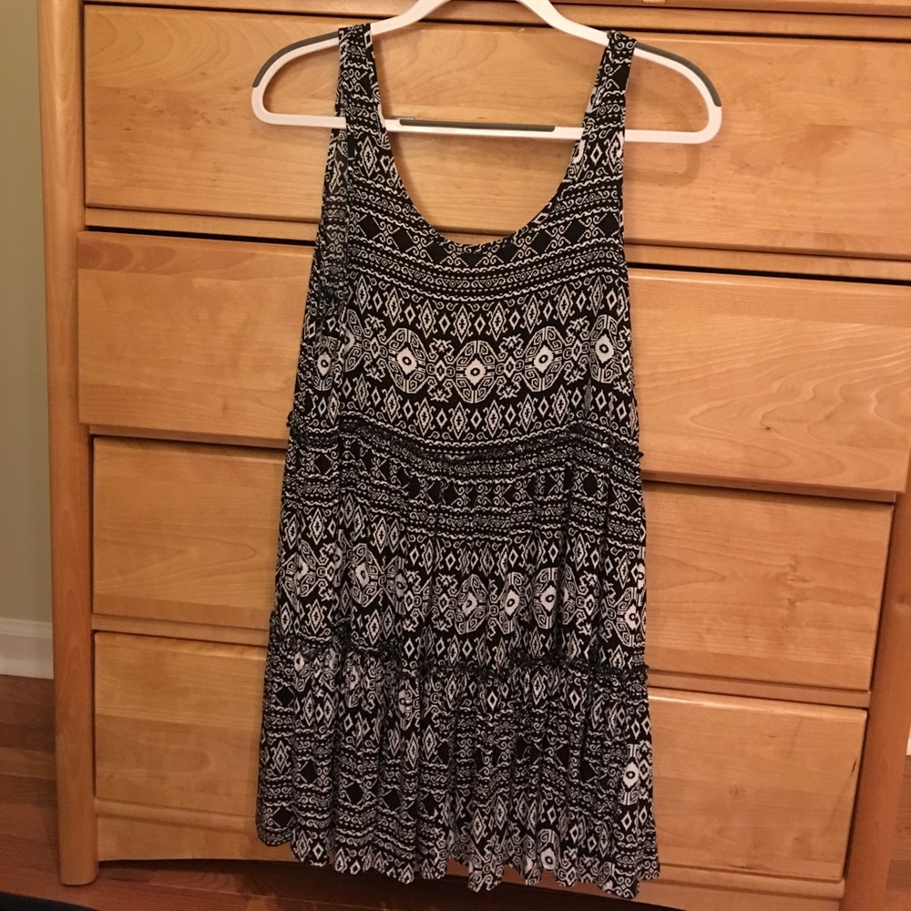 Forever 21 Tribal/Geometric Print Dress