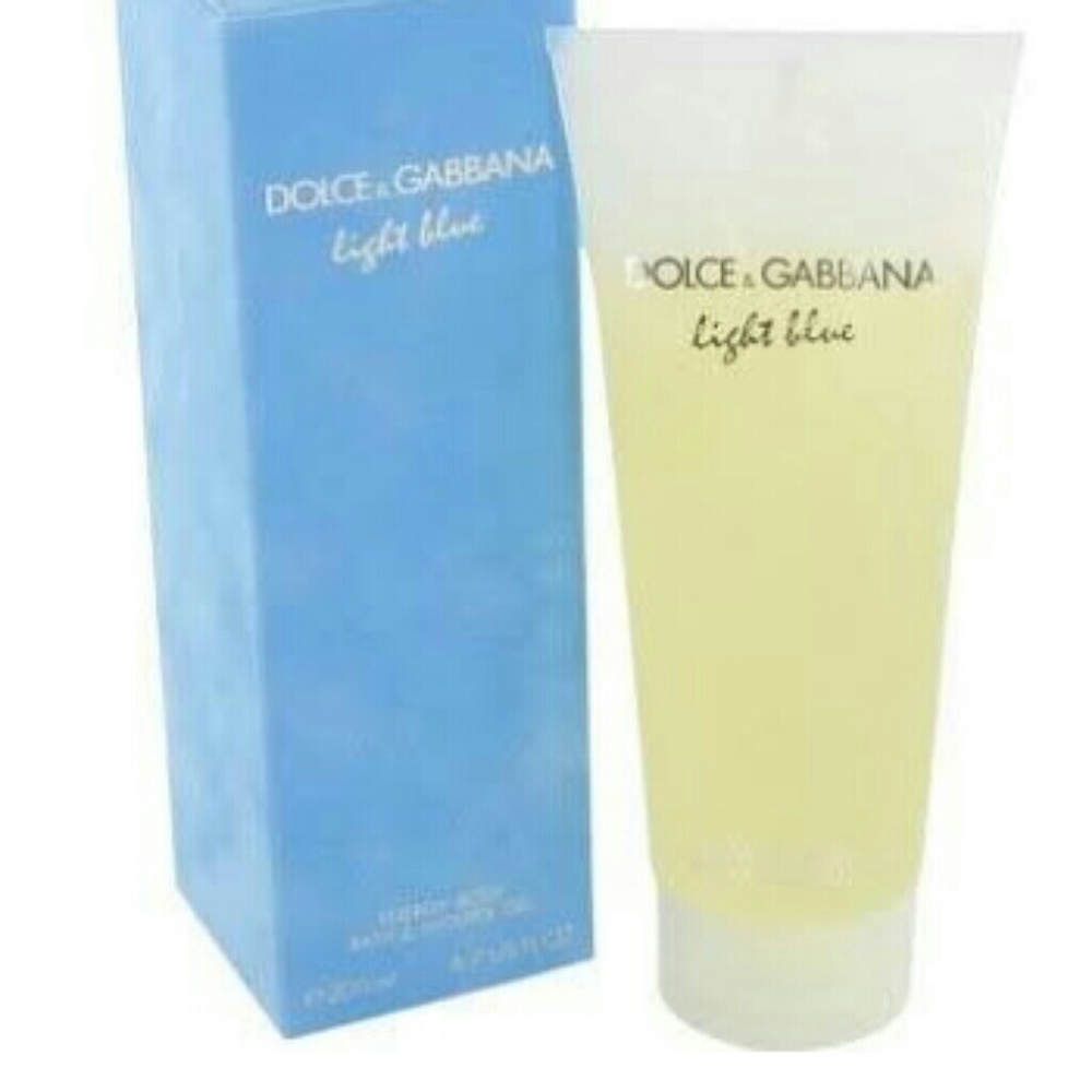 Dolce & Gabbana light blue refreshing gel.