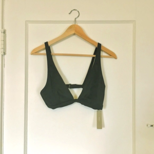 J Crew Black Triangle Bikini Brand new with tags!
