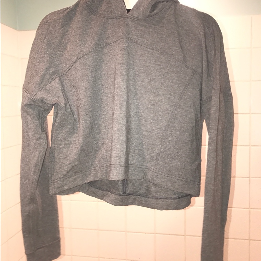 Lululemon cropped sweatshirt