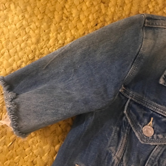 Cut off denim jacket - Picture 3 of 4