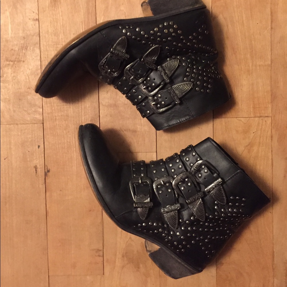 Buckled Moto Booties