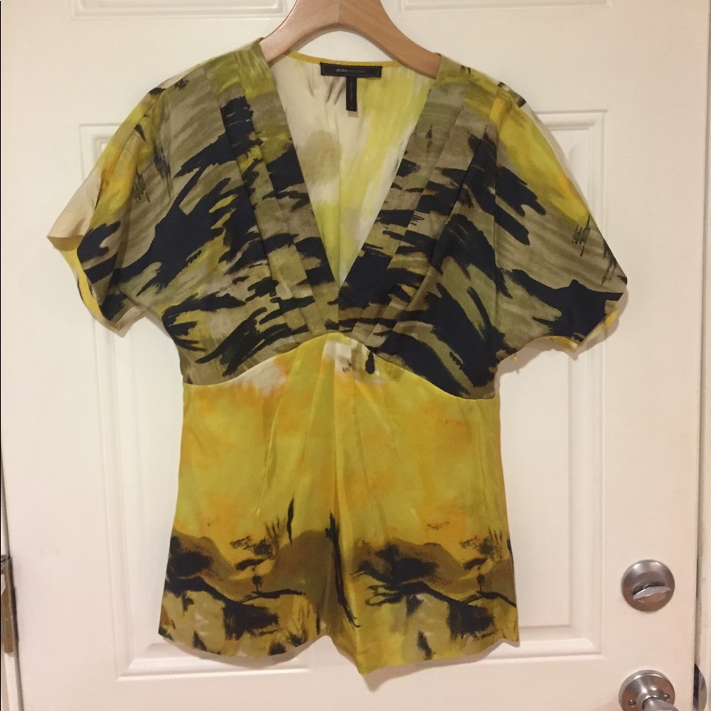 BCBG MaxAzria silk top