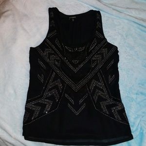 Express Sequin and Beaded Tank