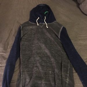 Fleece Hooded Long Sleeve Shirt