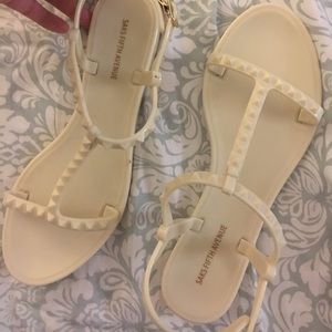 Saks Fifth Avenue jelly sandals