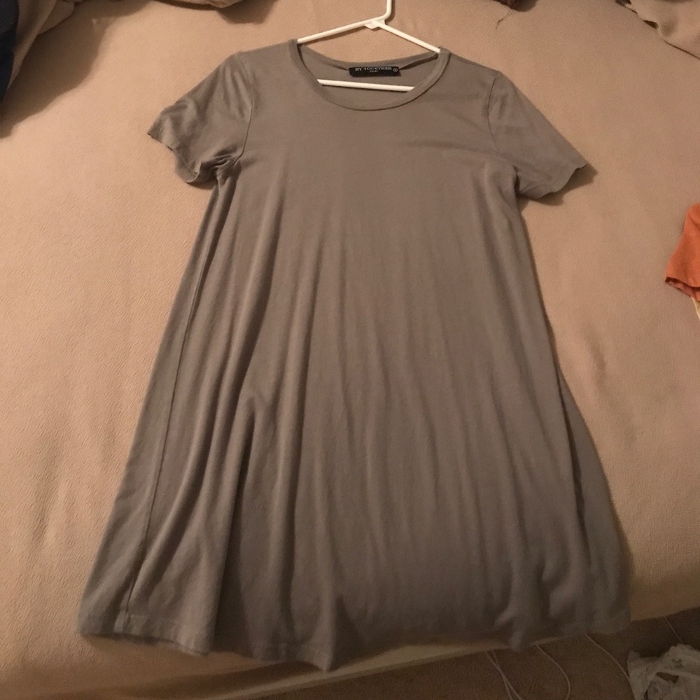 Cute light olive green dress