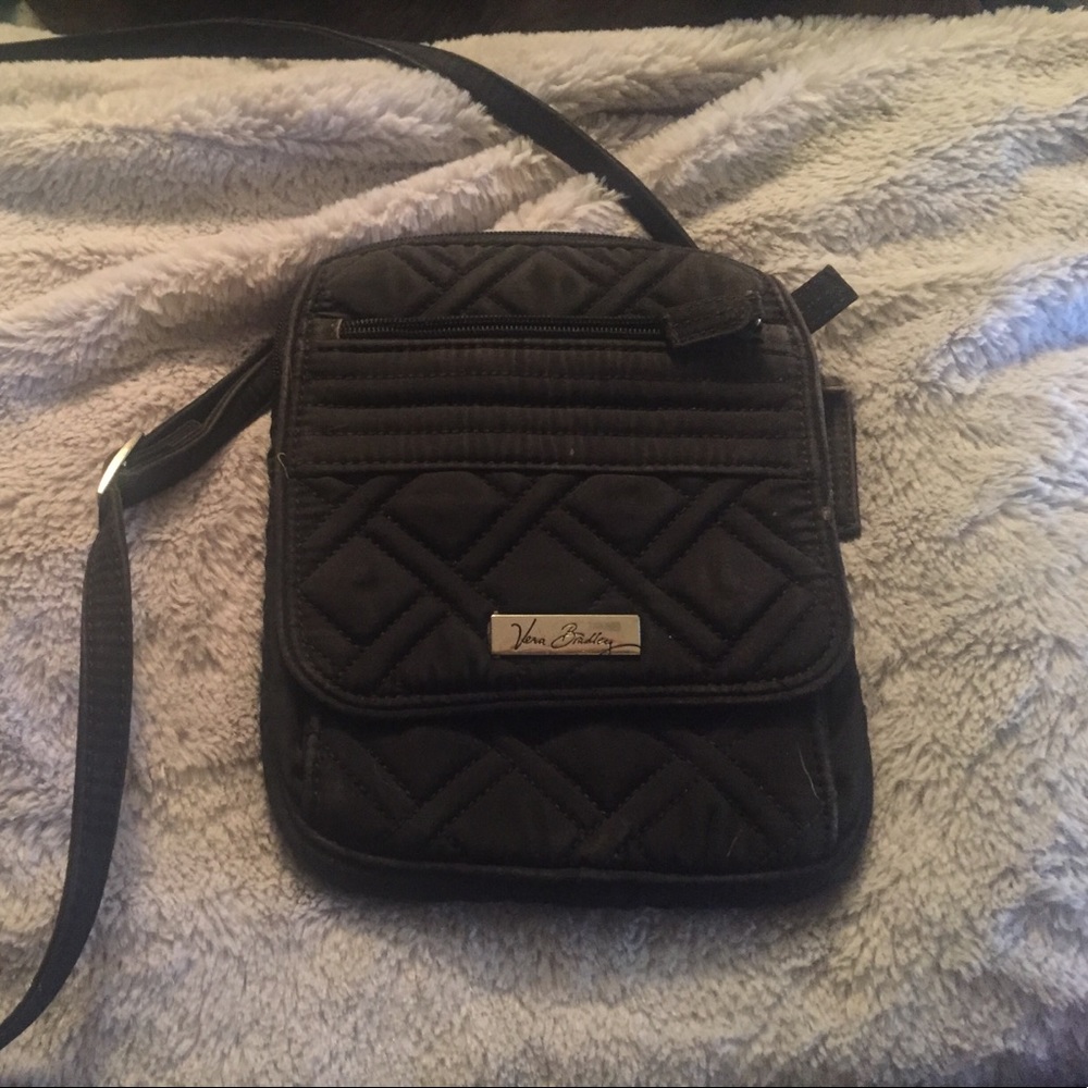 Black Vera Bradley Crossbody Purse