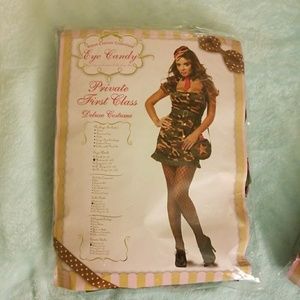 Private First Class Sexy Costume Camo