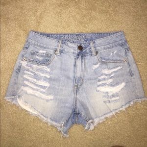 American Eagle High-Rise Festival Jean Shorts