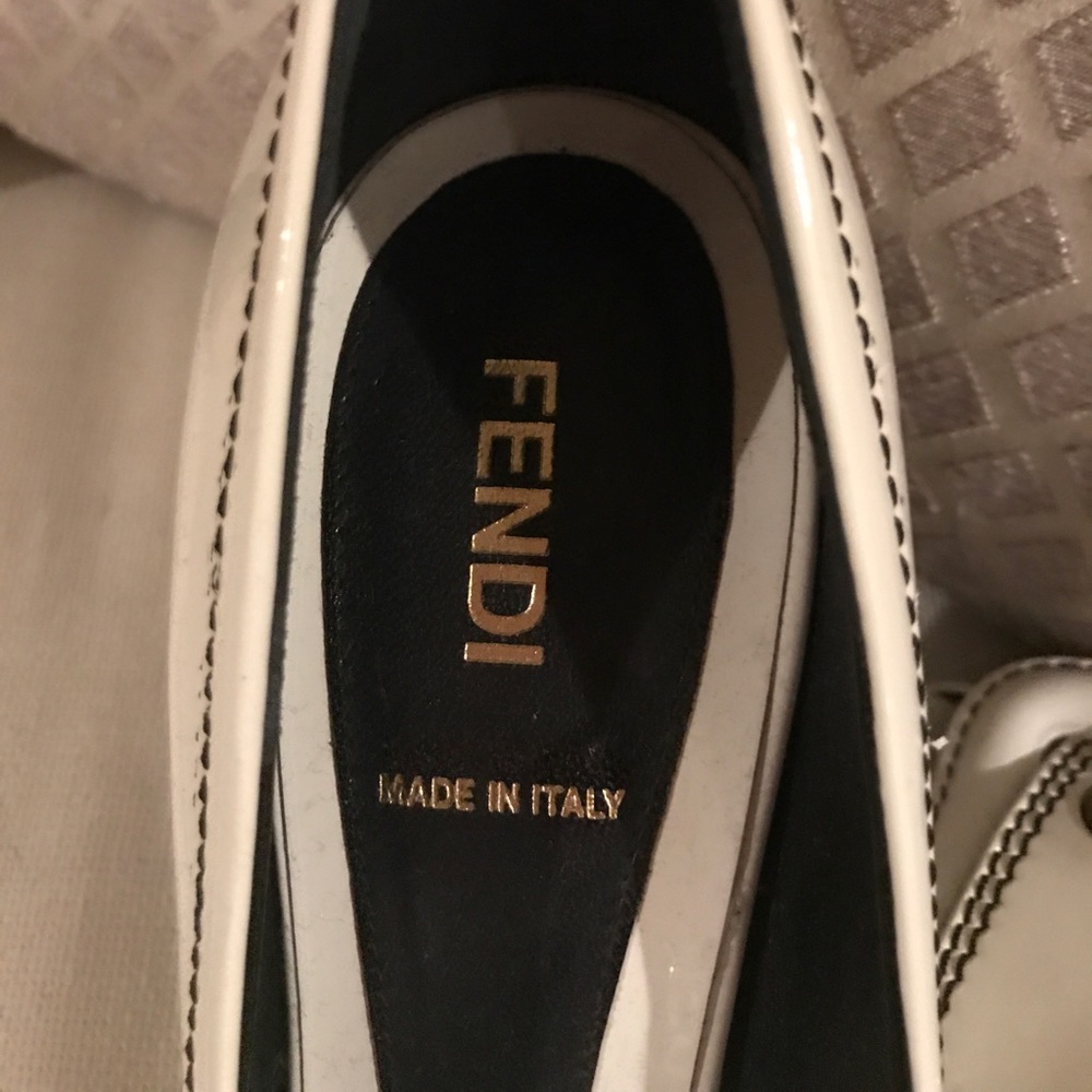 Fendi open peep toe heels - Picture 3 of 5
