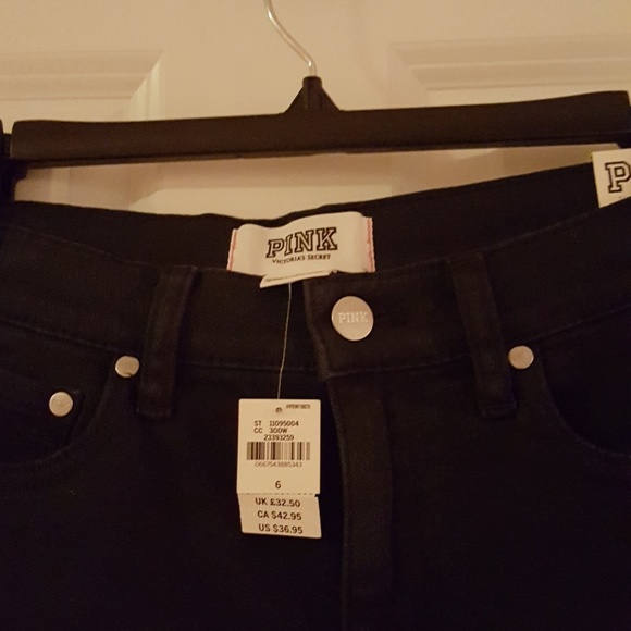 VS pink high waisted shorts - Picture 2 of 5