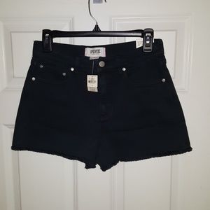 VS pink high waisted shorts