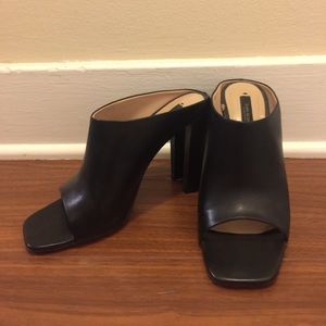 Zara Black Mules