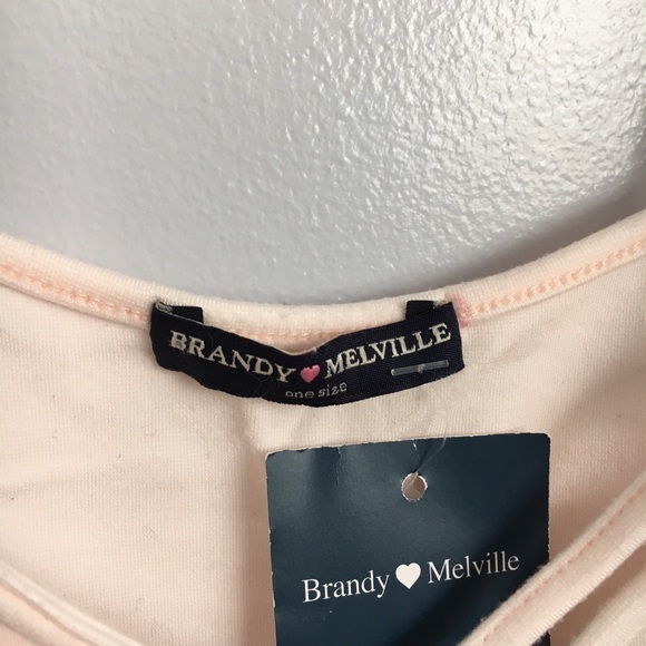 brandy melville light pink bralette - Picture 3 of 4