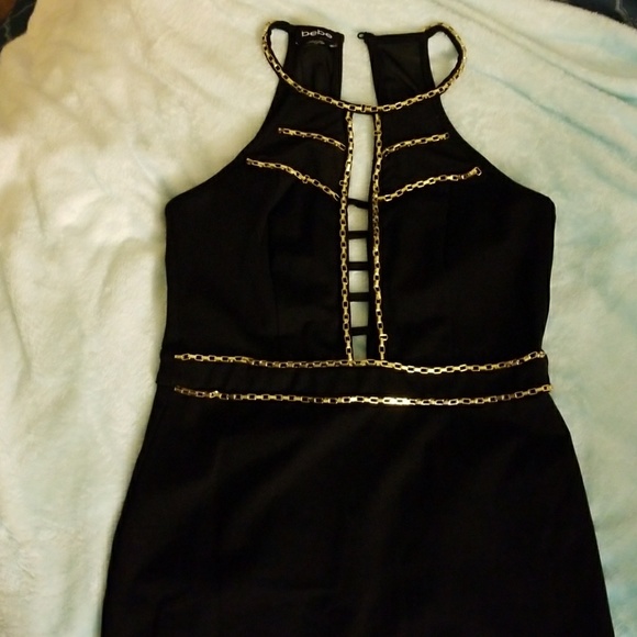 Bebe Chain Mini Dress NWT ÷÷÷ ONE DAY ONLY!!!! - Picture 1 of 8