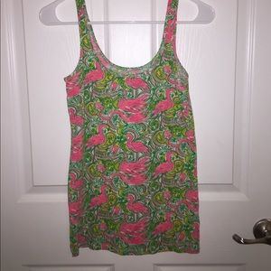Lilly Pulitzer Flamingo Tank Top