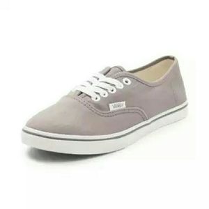 NEW Vans Unisex Authentic Lo Pro Grey Skate Shoes