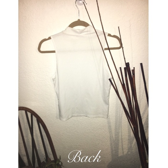 ZARA Very White Tank Top! Worn Once! - Picture 2 of 5