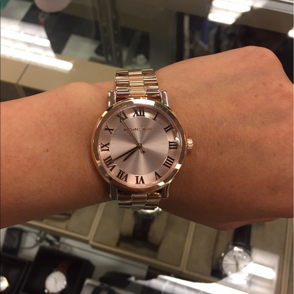 Michael Kors rose gold women watches