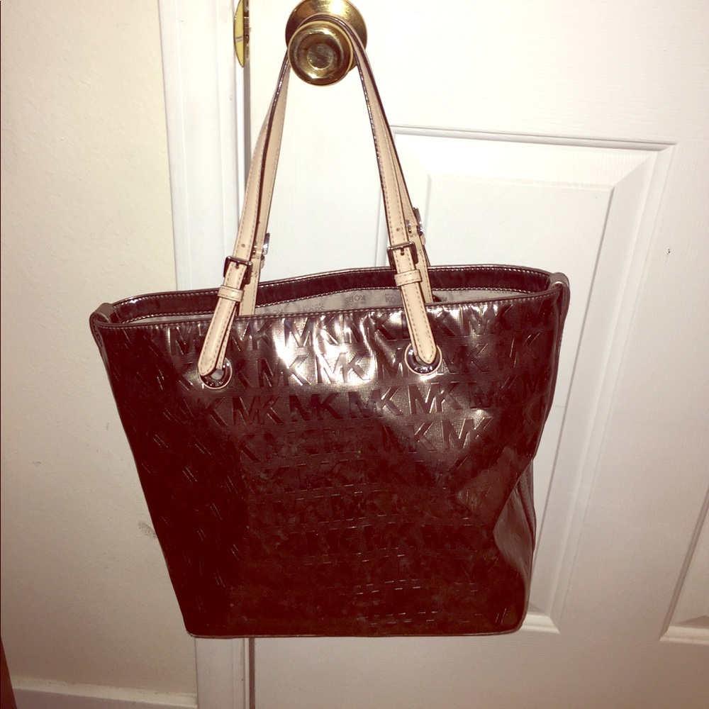 Metallic Authentic Michael Kors Bag
