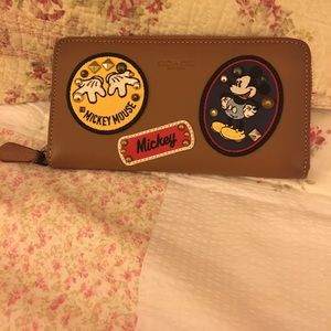 Gently used Coach Disney wallet