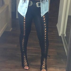 Fashion Nova X-Marks the spot leggings