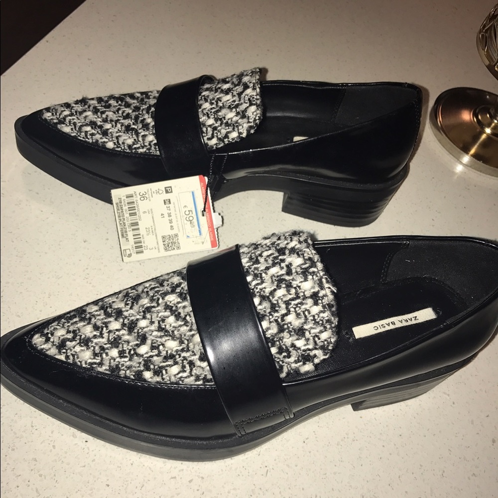 Zara loafer shoes
