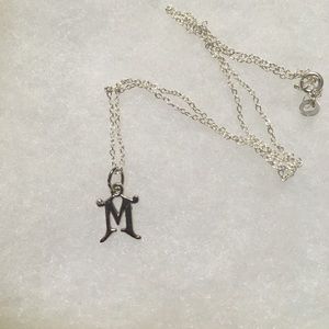 Letter "M" Necklace